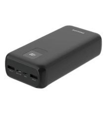 Carregador Portátil Power Bank, 30.000mah, Super Carga Rápida, Preto